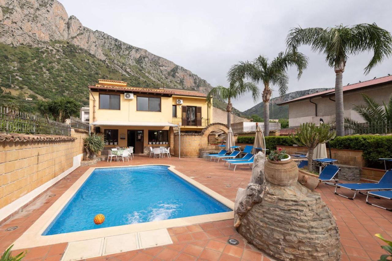 Alelida Villa Con Piscina Cinisi Eksteriør bilde