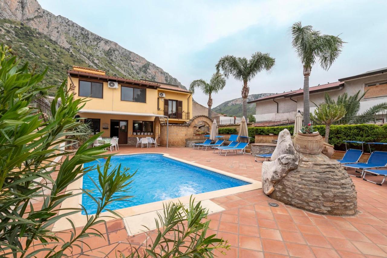 Alelida Villa Con Piscina Cinisi Eksteriør bilde