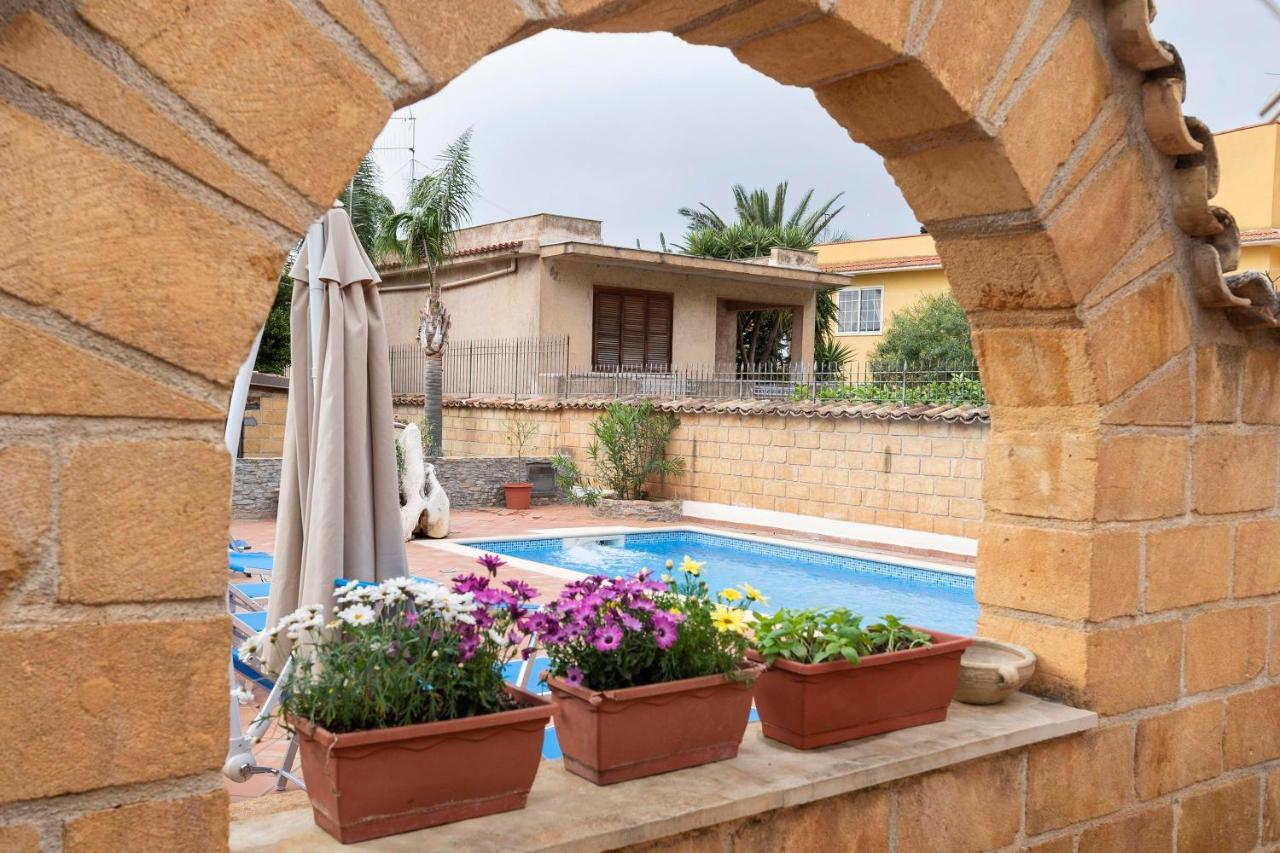 Alelida Villa Con Piscina Cinisi Eksteriør bilde